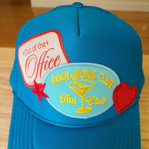 Cool Mom Trucker Hat | “Out of Office” Patch | Tini Club | Mother’s Day … - Picture 3 of 7